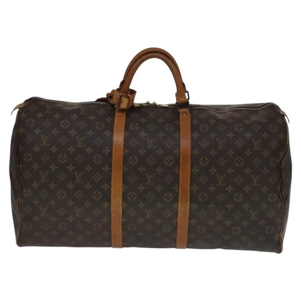 LOUIS VUITTON Monogram Keepall 60 Boston Bag M41422